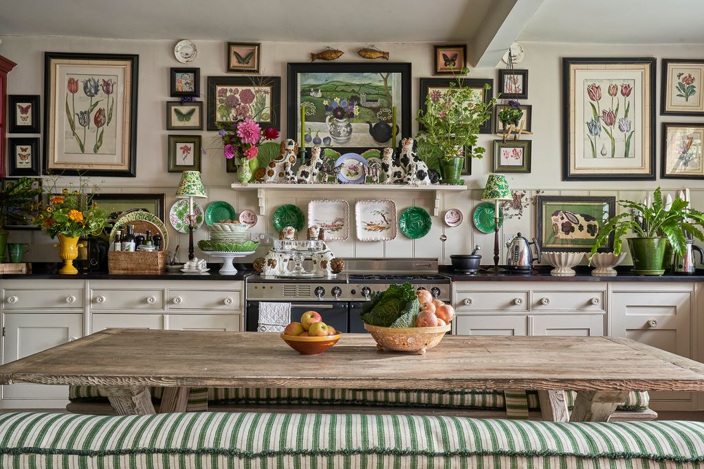 Image may contain Architecture Building Dining Room Dining Table Furniture Indoors Room Table and Home Decor