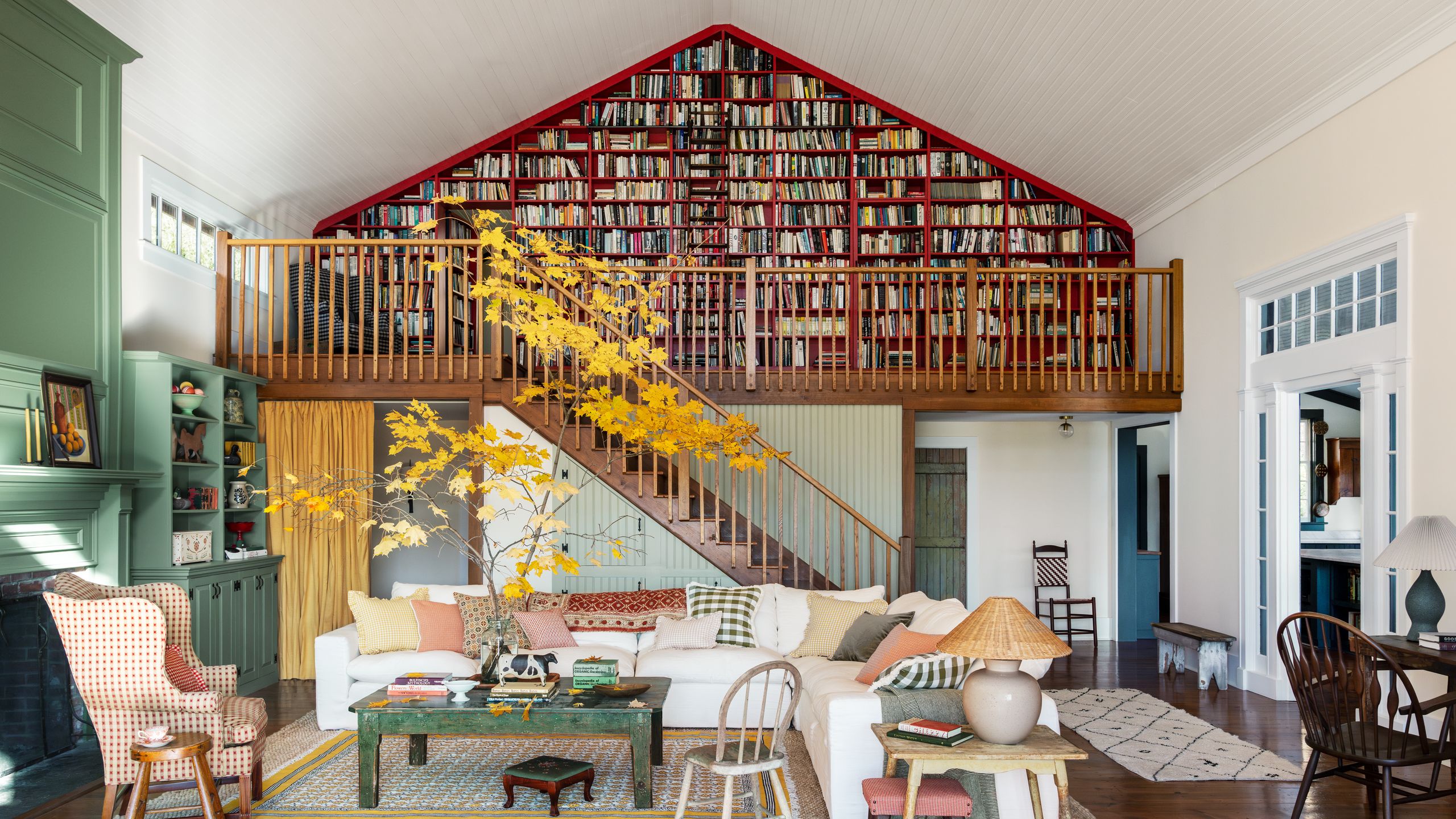 Image may contain: Home Decor, Lamp, Architecture, Building, Furniture, Indoors, Living Room, Room, and Dining Room