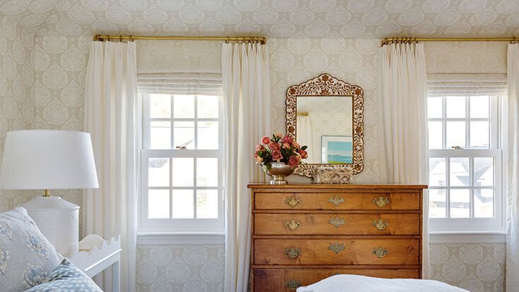 Image may contain: Lamp, Cabinet, Furniture, Bed, Bedroom, Indoors, Room, Home Decor, and Drawer