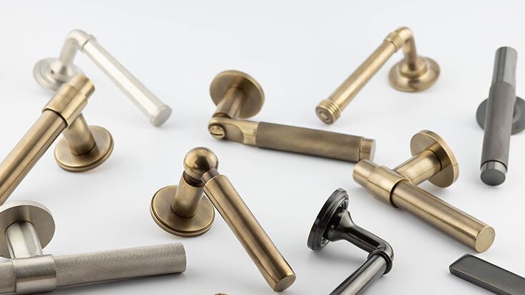 Image may contain: Bronze, Sink, Sink Faucet, and Handle