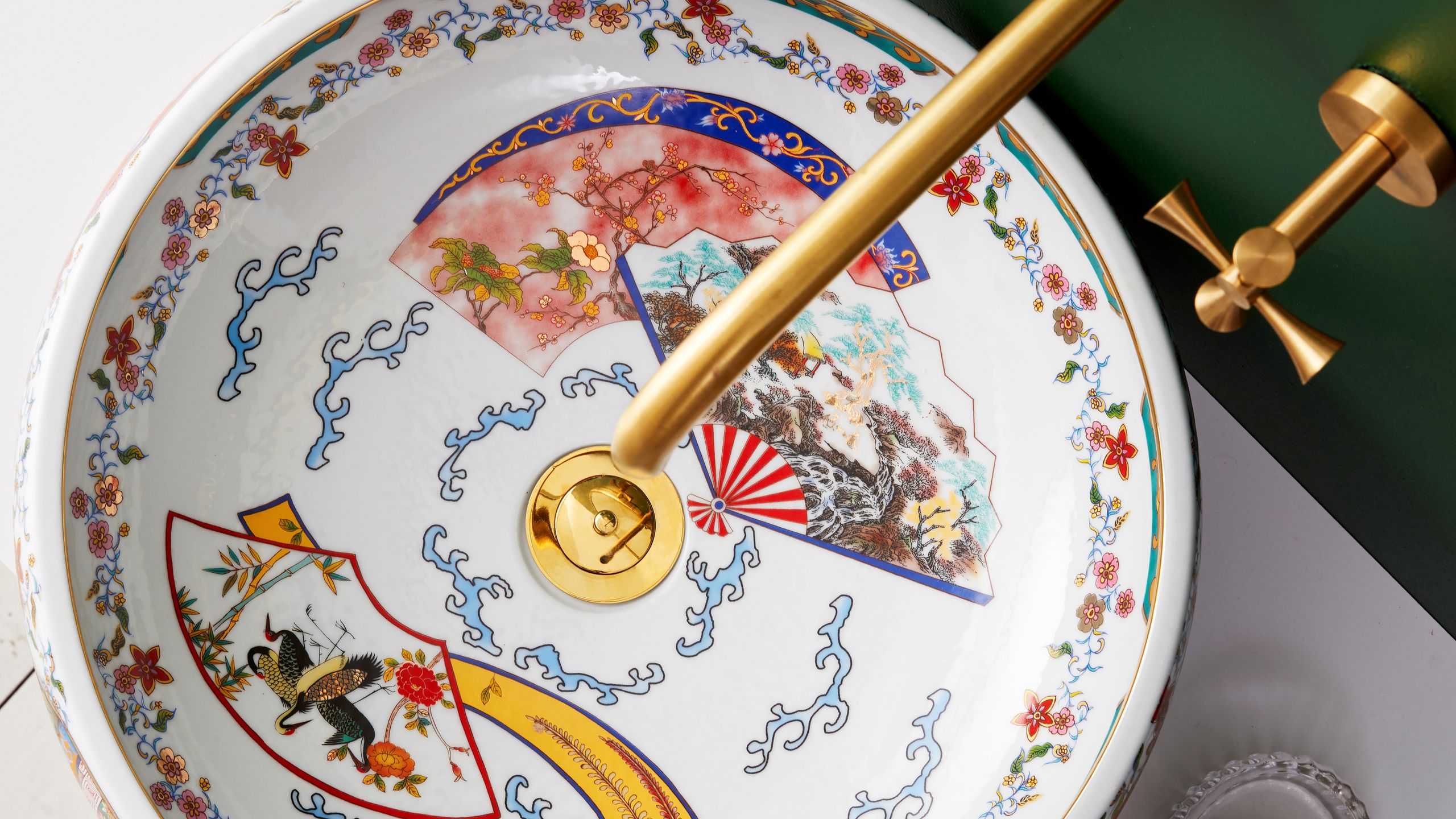 Image may contain: Art, Porcelain, Pottery, Plate, Food, Meal, Dish, Sink, and Sink Faucet