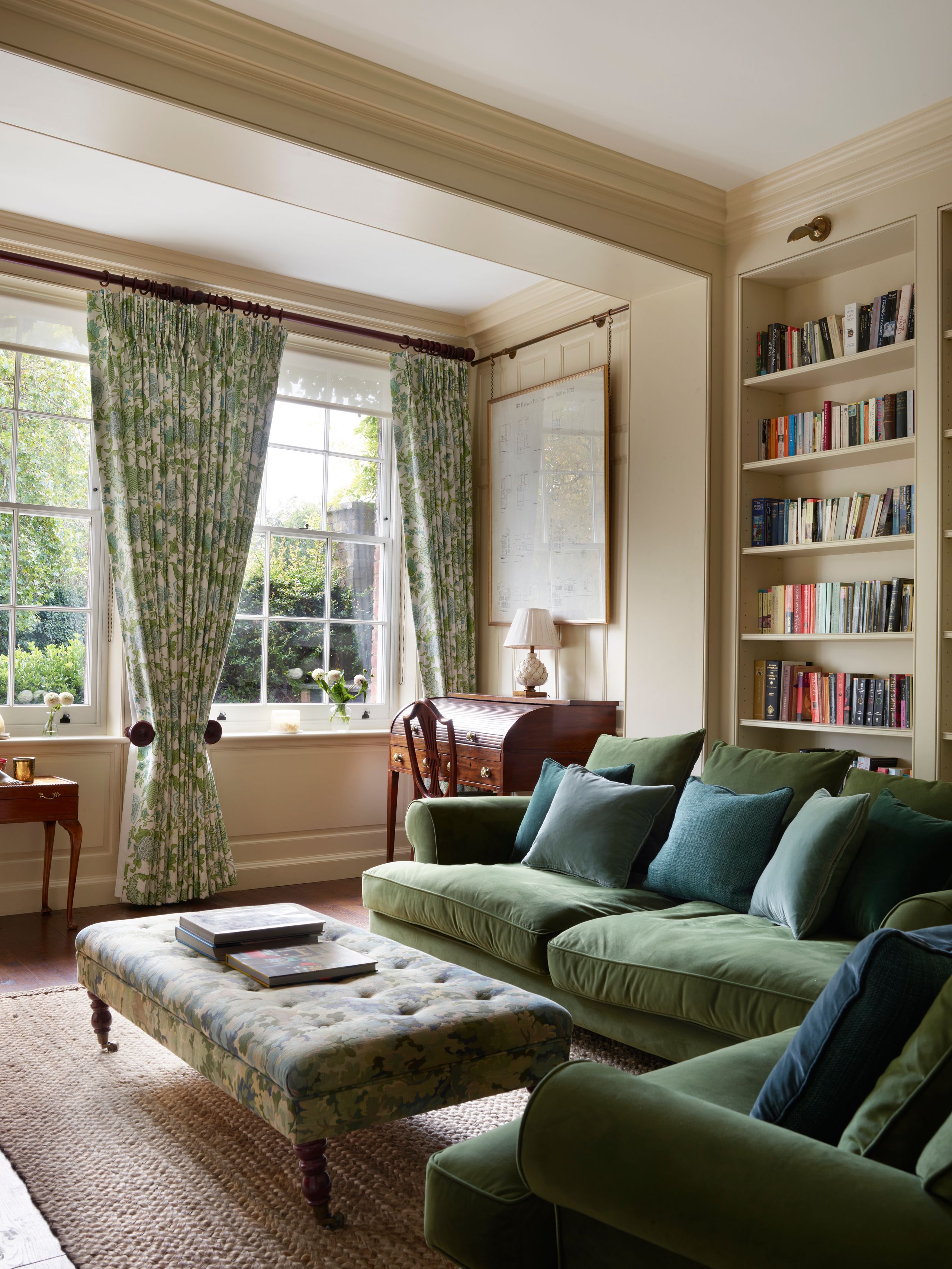 Image may contain: Lamp, Book, Publication, Desk, Furniture, Table, Architecture, Building, Indoors, Living Room, and Room