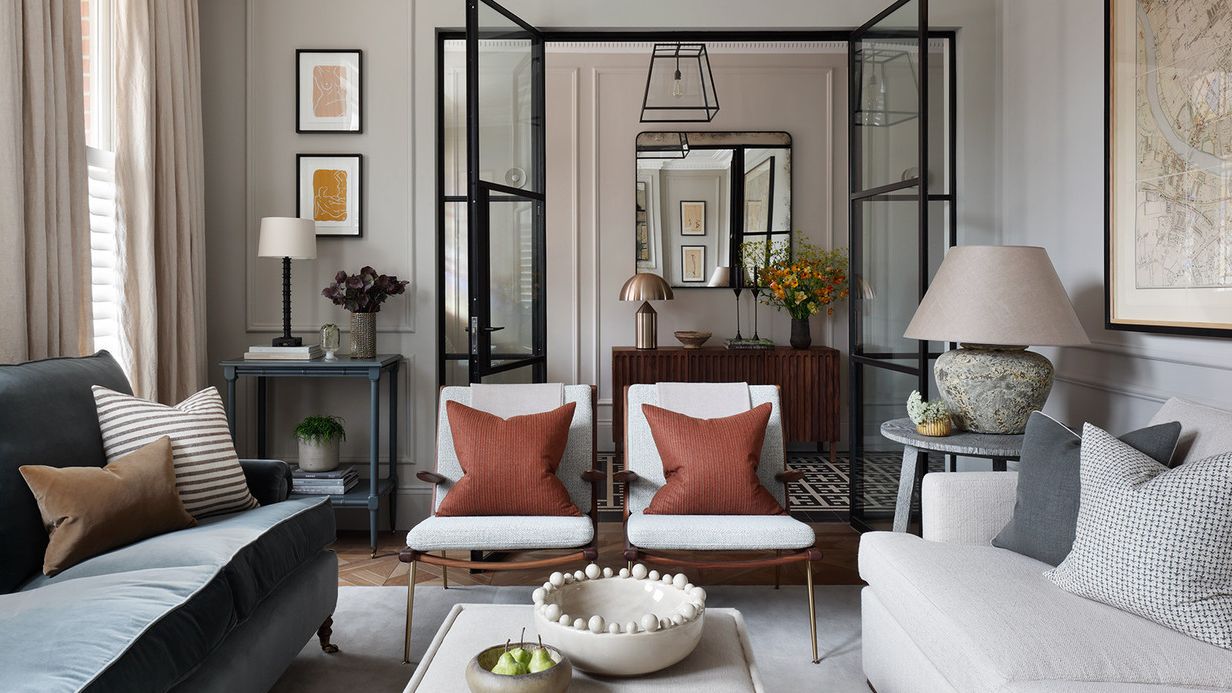 Image may contain: Lamp, Furniture, Plant, Chair, Indoors, Couch, Home Decor, Bed, Bedroom, Room, Architecture, and Building