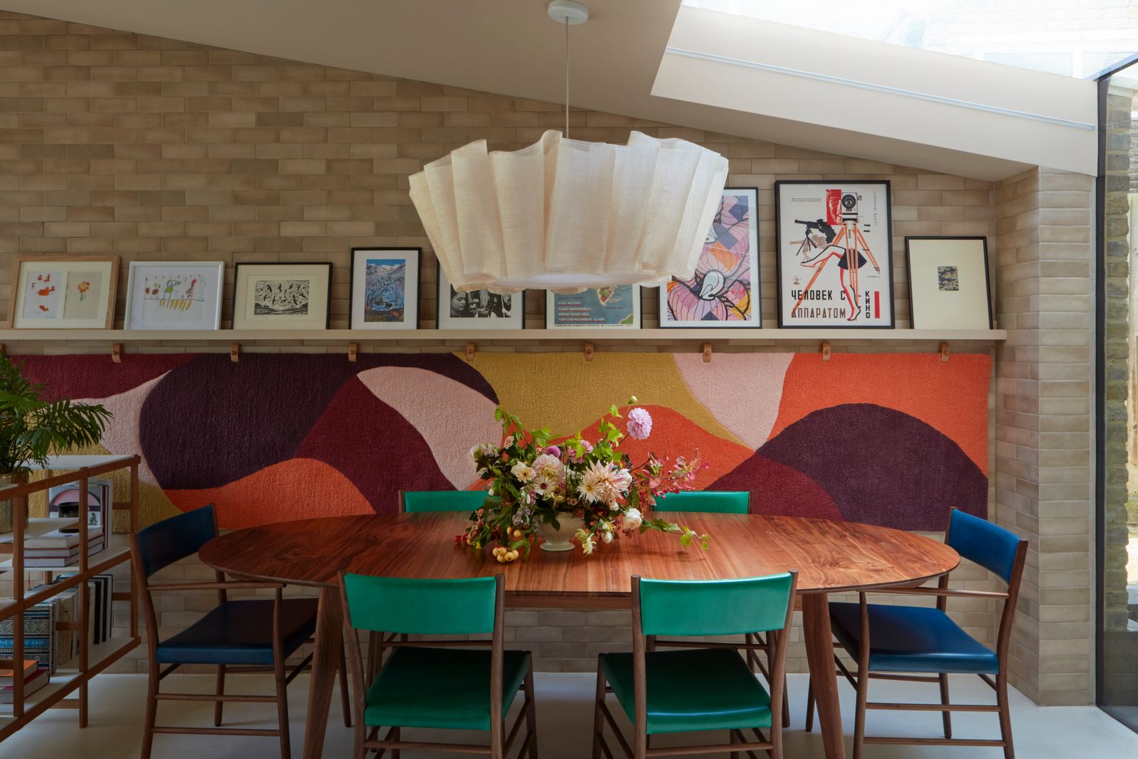 Image may contain Architecture Building Dining Room Dining Table Furniture Indoors Room Table and Interior Design