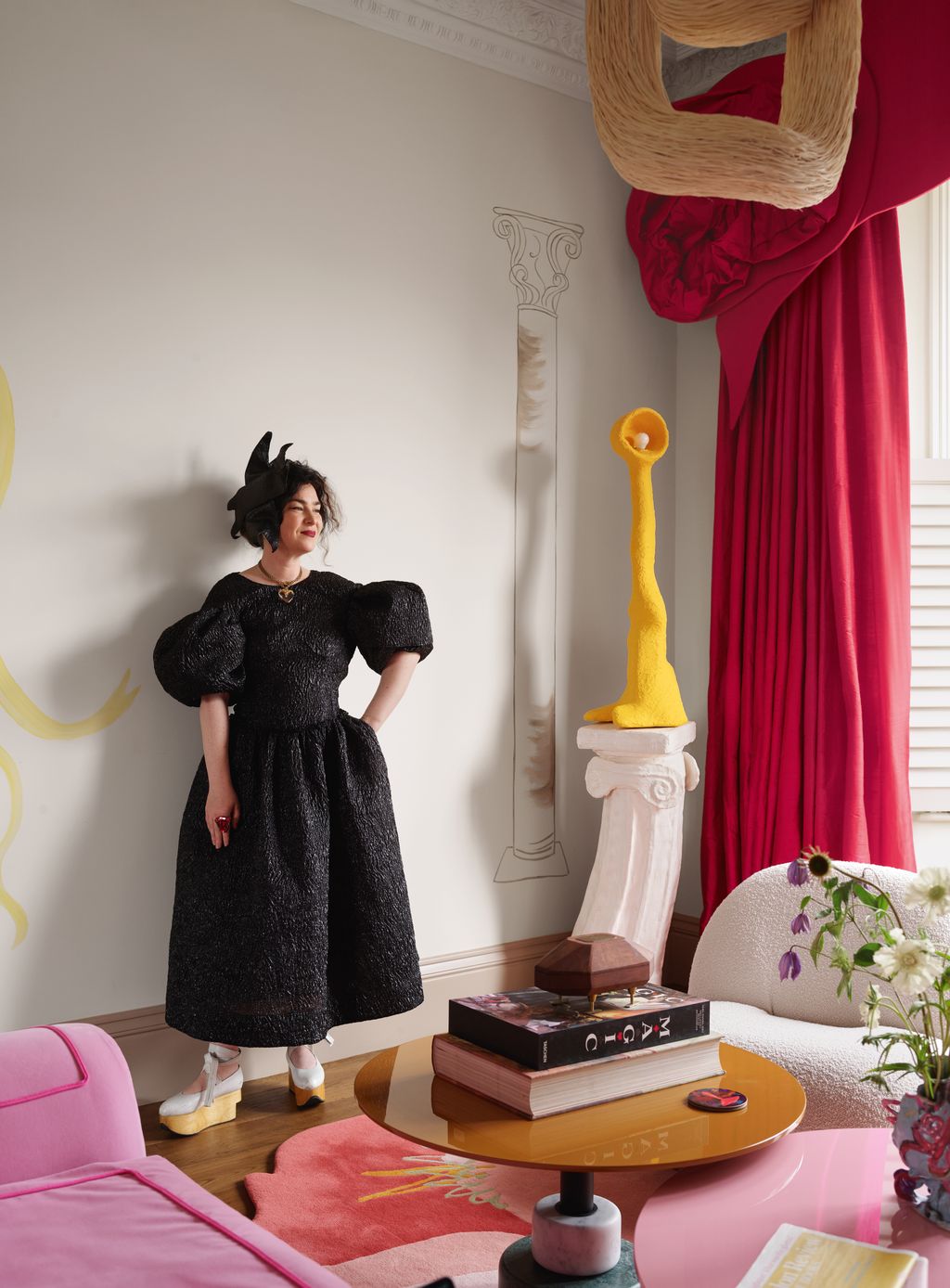 Image may contain Lolita Milyavskaya Book Publication Clothing Footwear High Heel Shoe Adult Person and Accessories