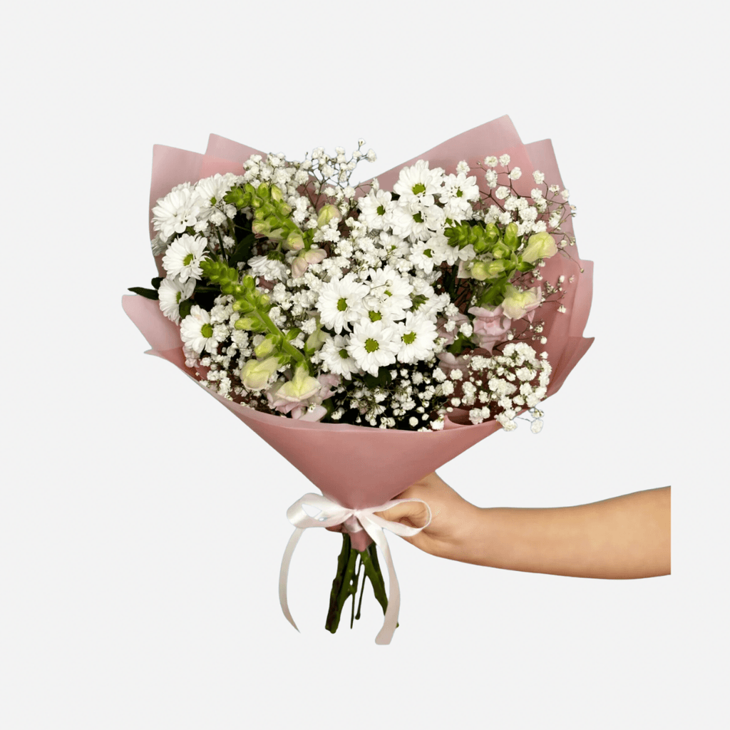 Image may contain Flower Flower Arrangement Flower Bouquet Plant Adult Person and Wedding