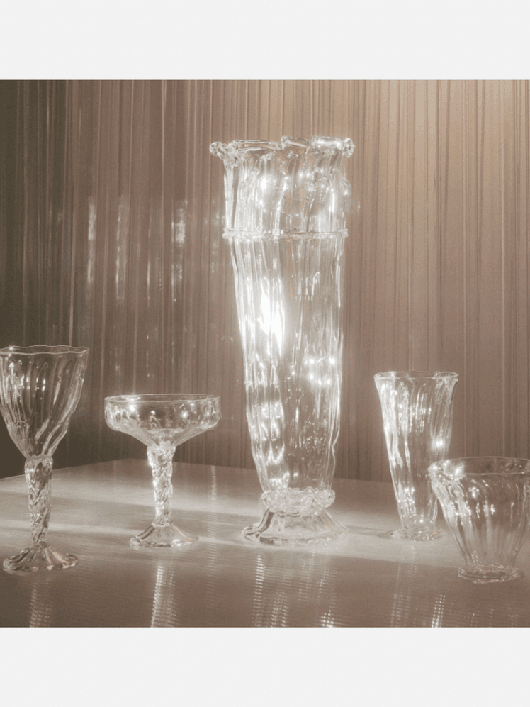 Image may contain: Glass, Goblet, and Jar