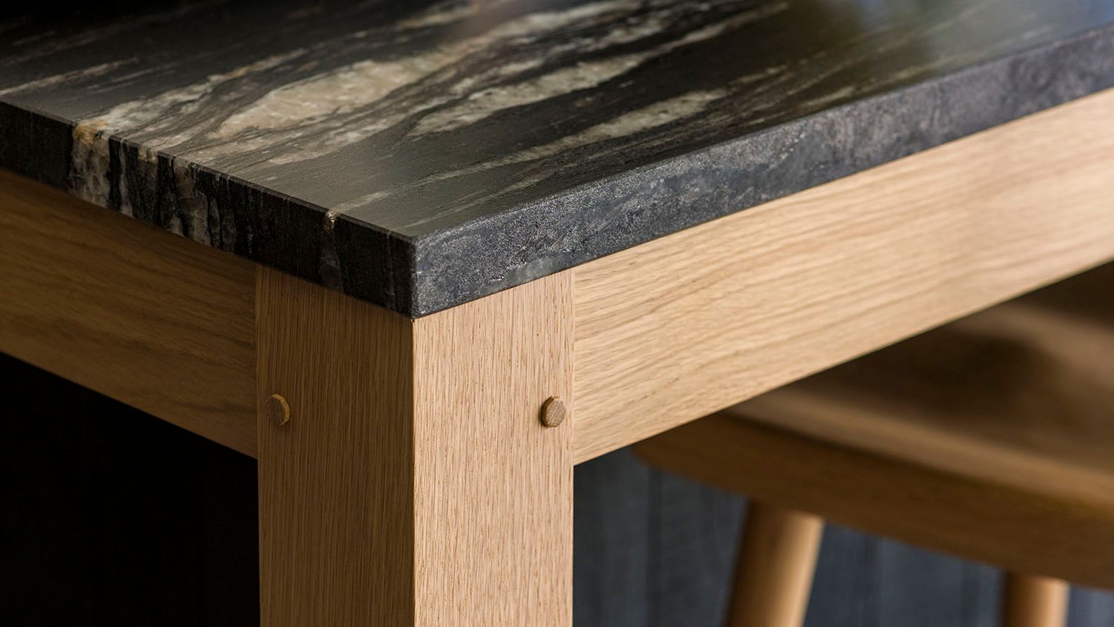 Image may contain: Wood, Plywood, Indoors, Interior Design, Furniture, Table, and Tabletop