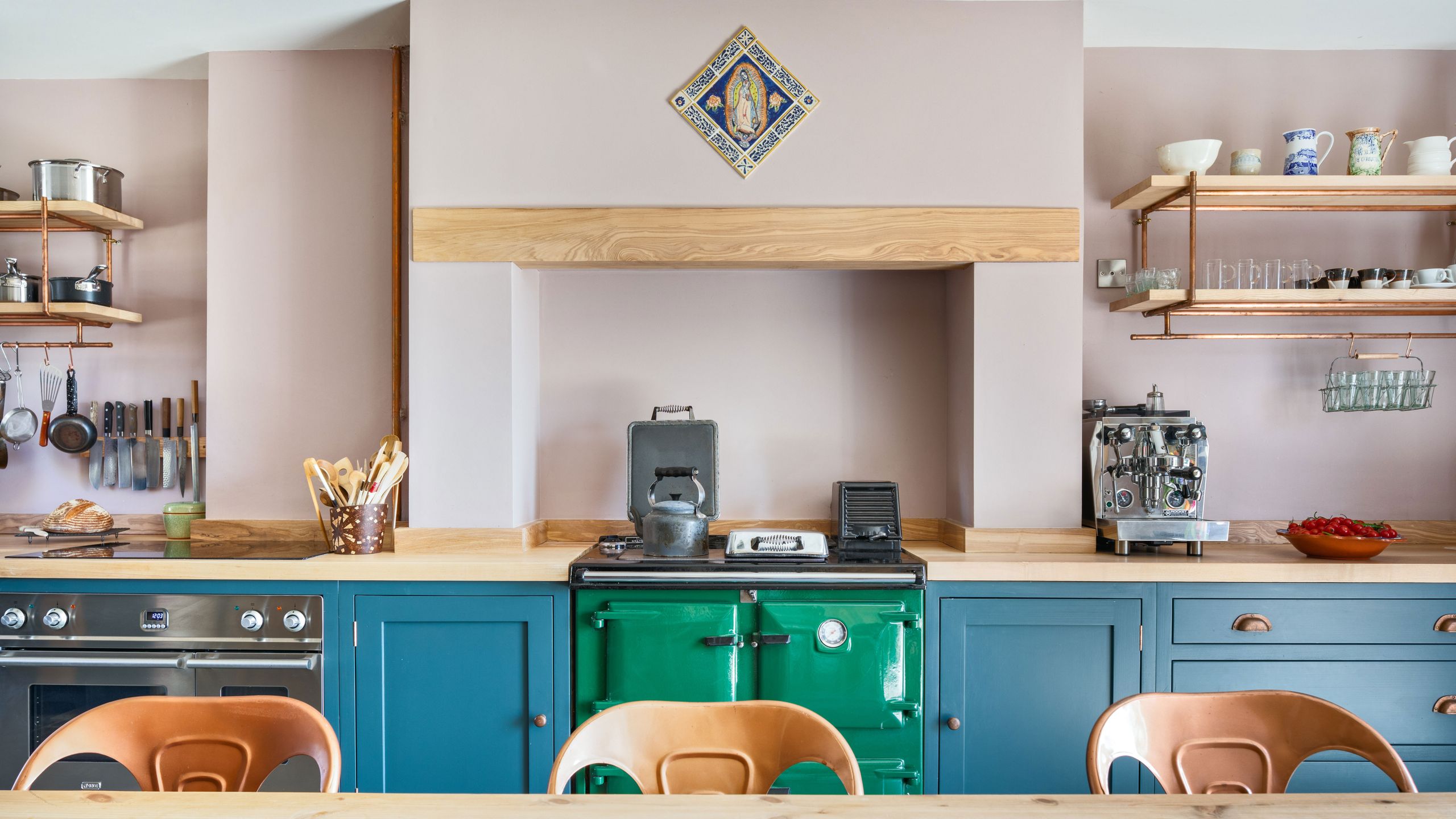 Image may contain: Indoors, Interior Design, Kitchen, Chair, Furniture, Architecture, Building, Dining Room, and Dining Table