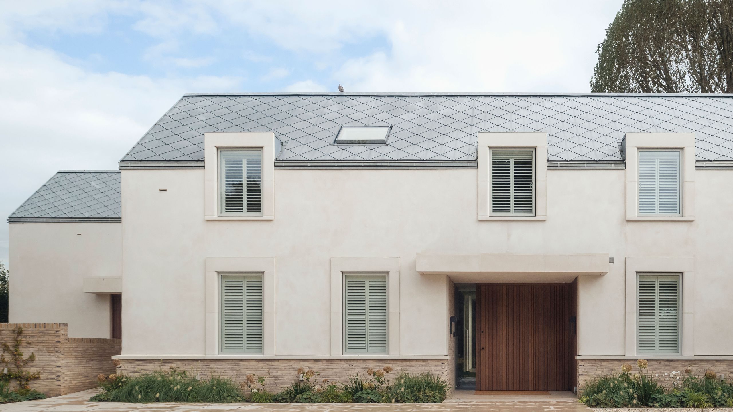 Image may contain: Architecture, Building, House, Housing, and Villa