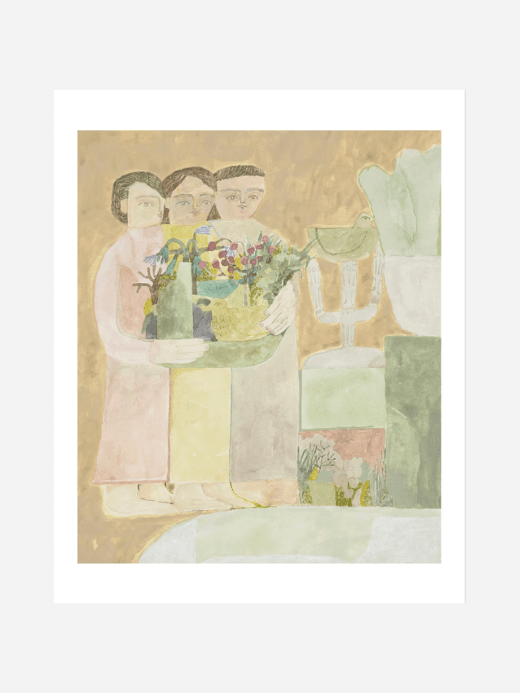 Image may contain: Art, Painting, Flower, Flower Arrangement, Flower Bouquet, Plant, Envelope, Greeting Card, and Mail