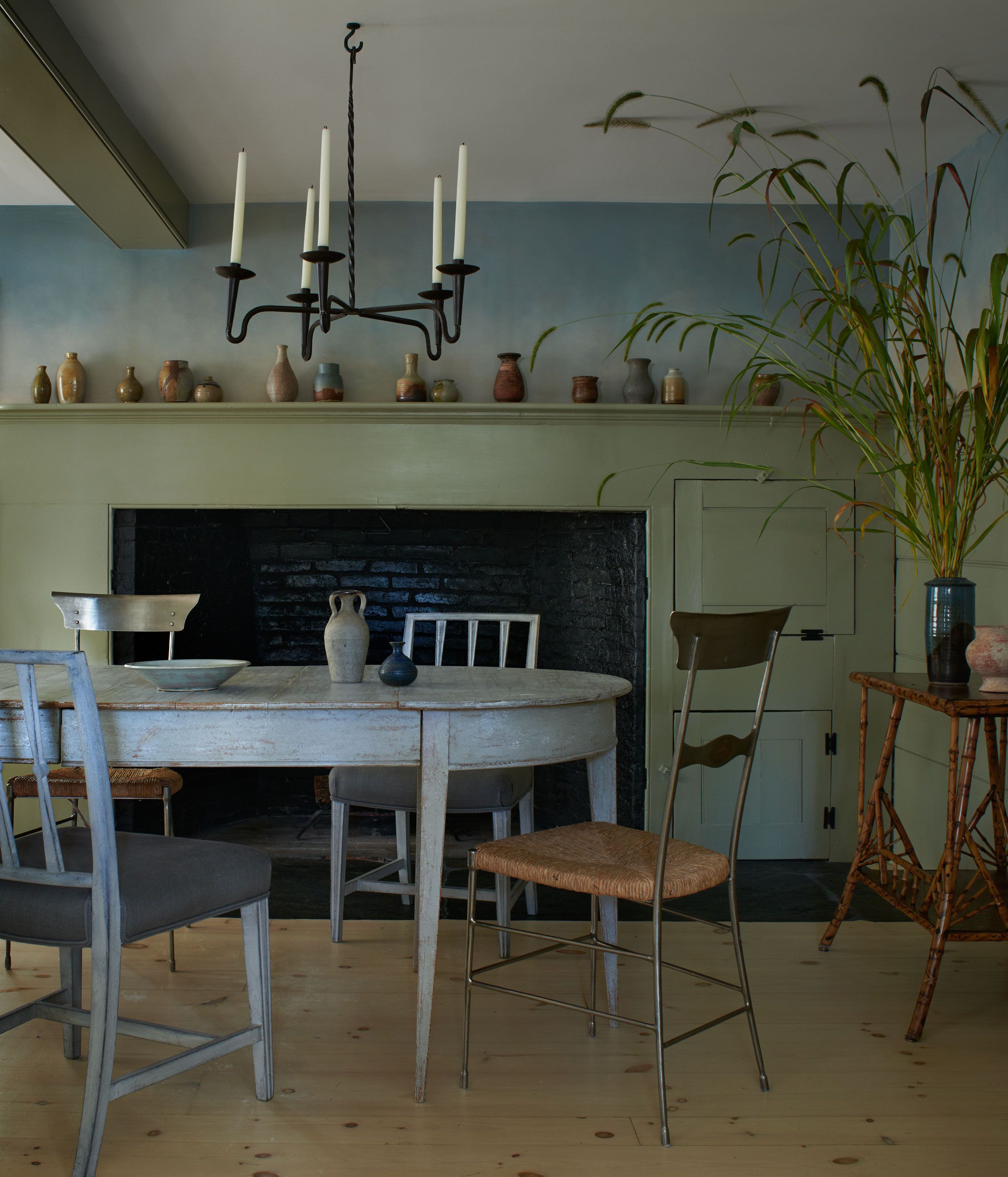 Image may contain: Architecture, Building, Dining Room, Dining Table, Furniture, Indoors, Room, Table, and Chair