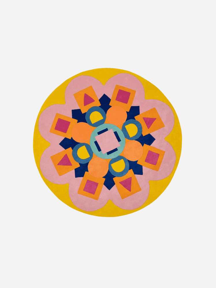 Image may contain: Home Decor, Rug, Pattern, and Art