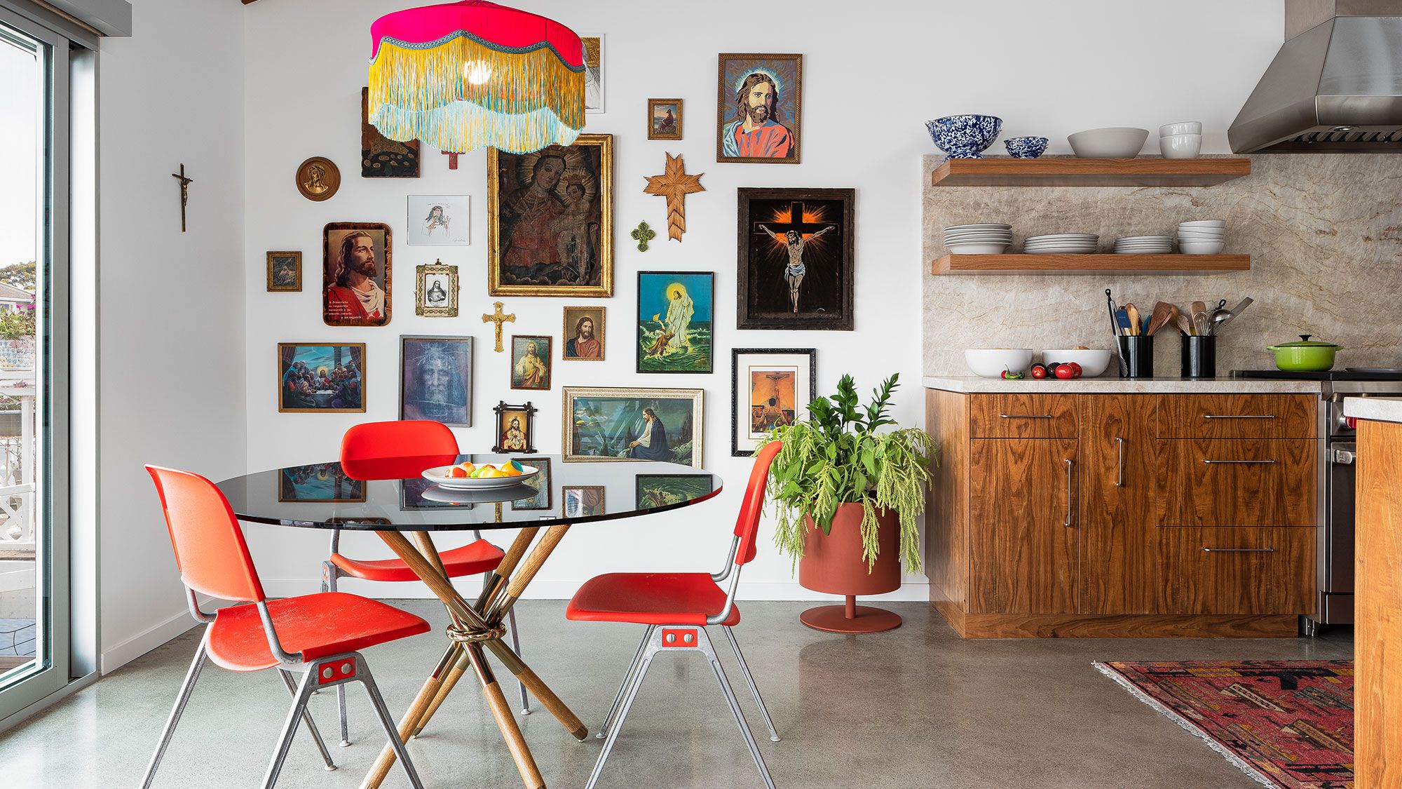 Image may contain: Bharatendu Harishchandra, Architecture, Building, Dining Room, Dining Table, Furniture, Indoors, and Room