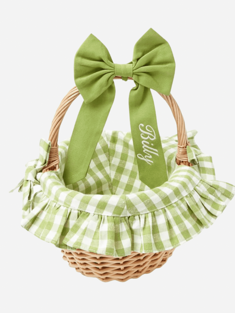 Image may contain: Basket, Accessories, Formal Wear, Tie, Bag, and Handbag