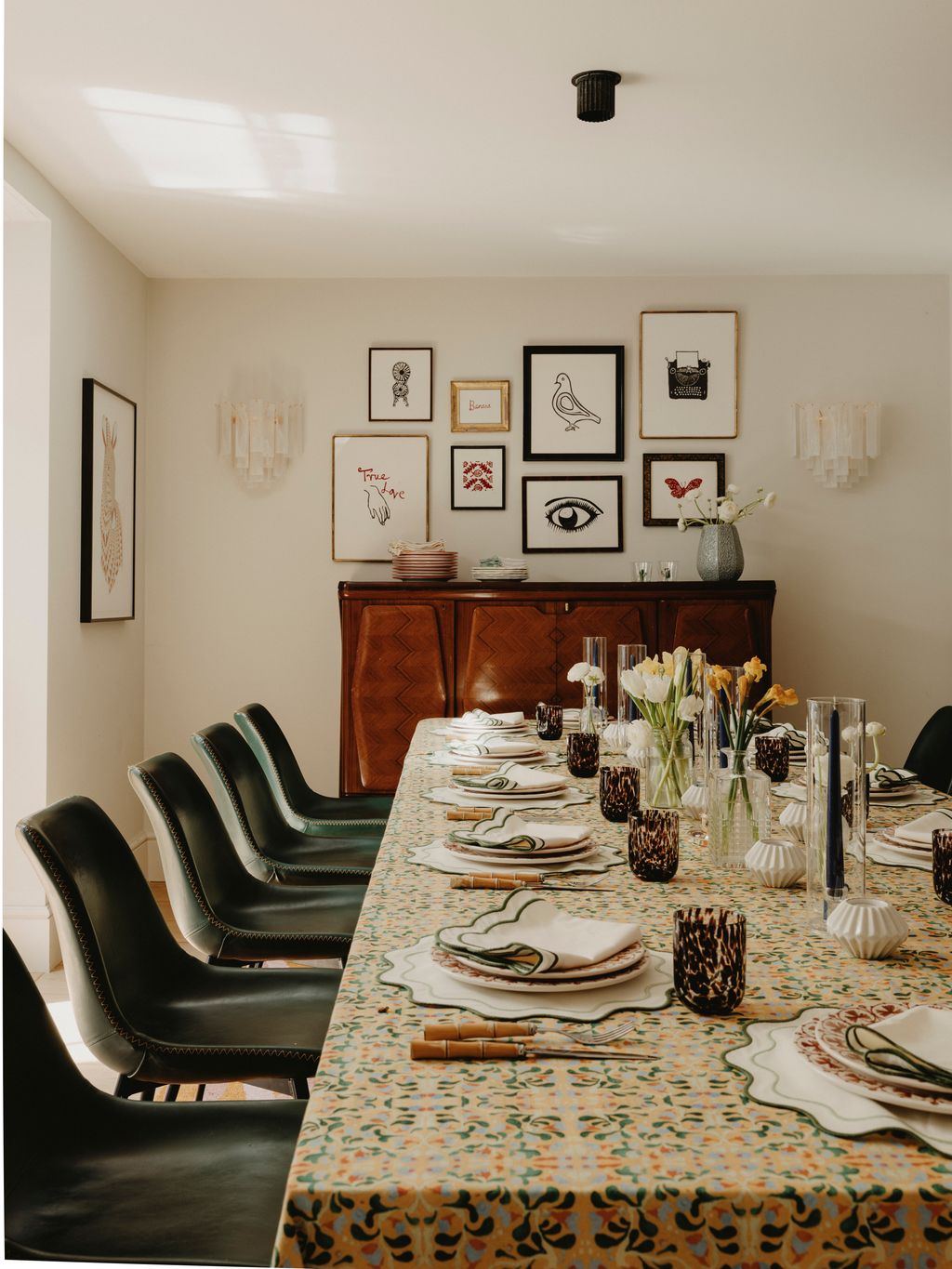 Image may contain Architecture Building Dining Room Dining Table Furniture Indoors Room Table Tabletop and Chair