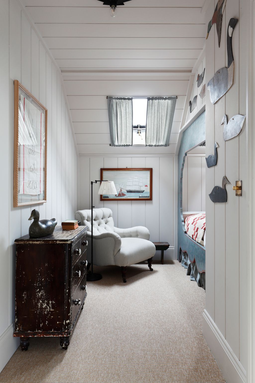 Image may contain Bed Bedroom Dorm Room Furniture Indoors Room Art Painting Interior Design Home Decor and Couch