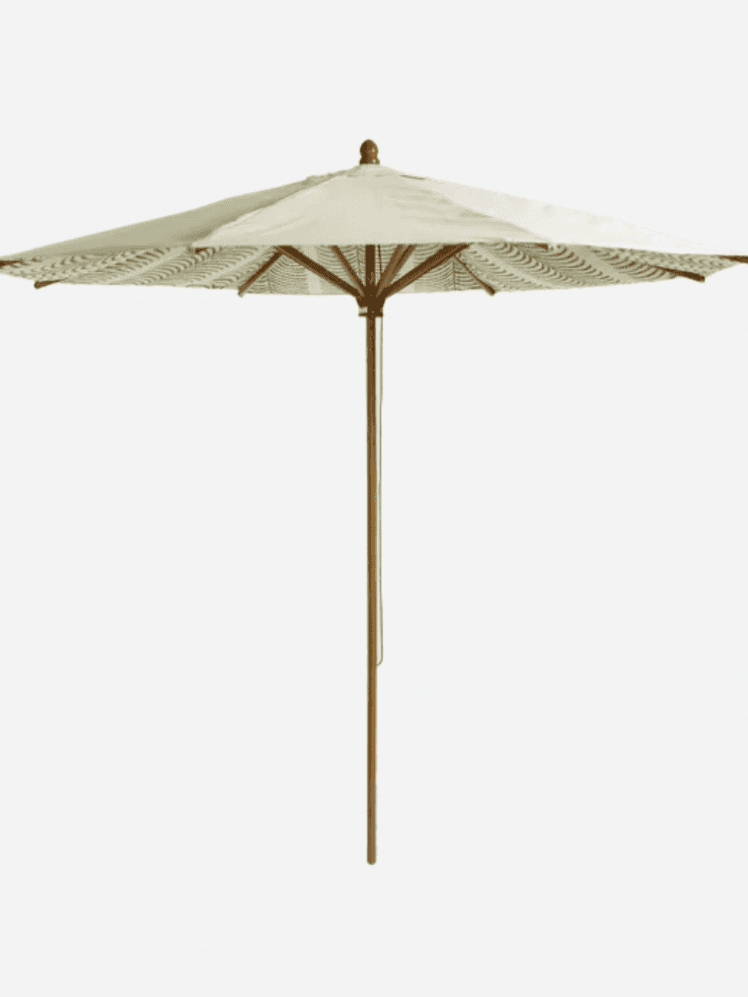 Image may contain Architecture Building House Housing Patio Canopy Patio Umbrella and Umbrella