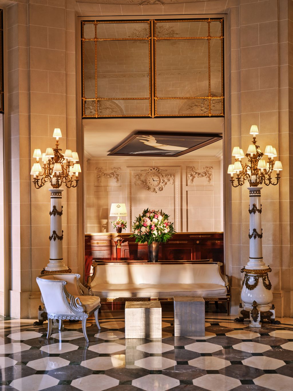 Image may contain Floor Flooring Chandelier Lamp Keyboard Musical Instrument Piano Chair Furniture and Indoors