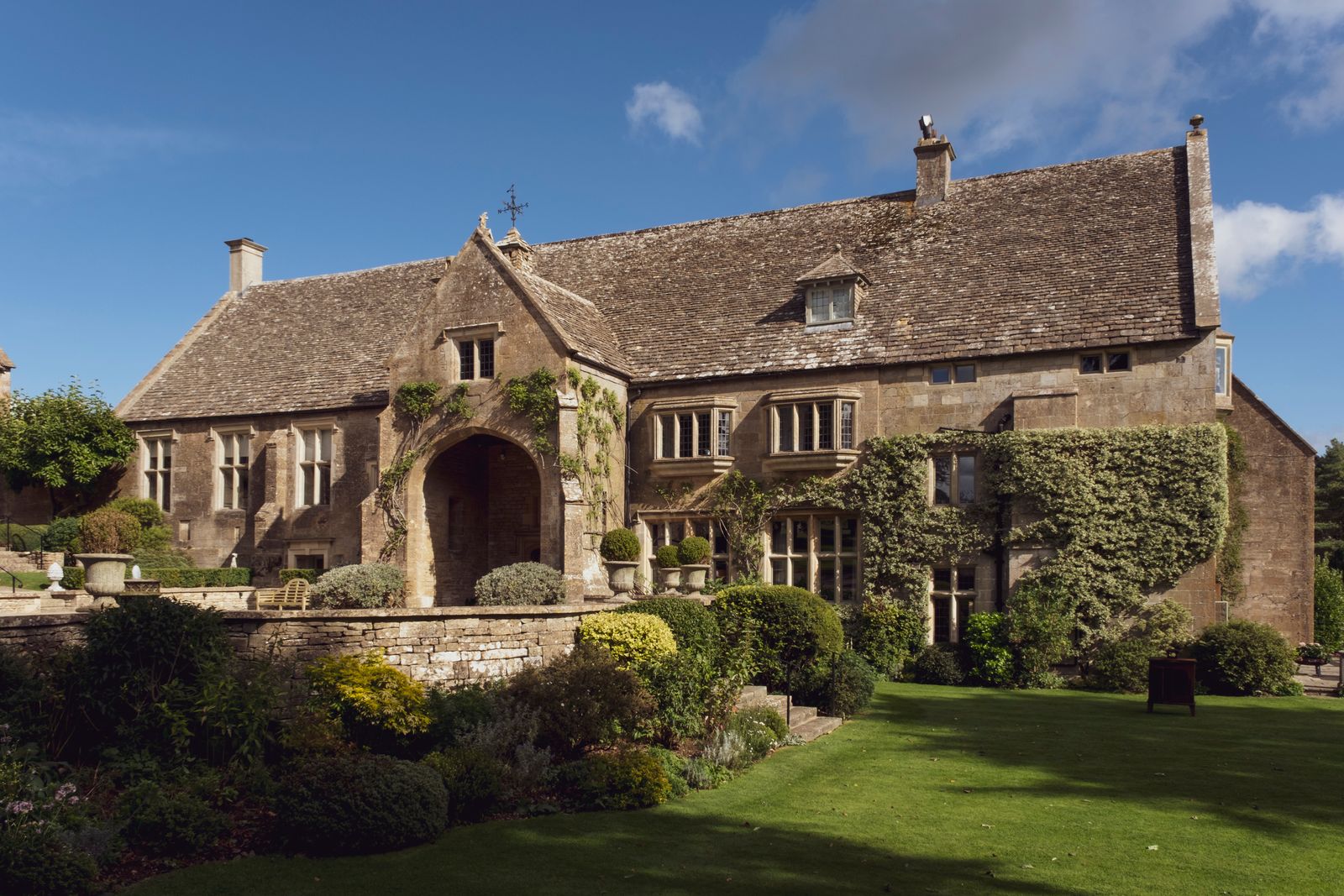 Image may contain Architecture Building Housing House Manor and Plant