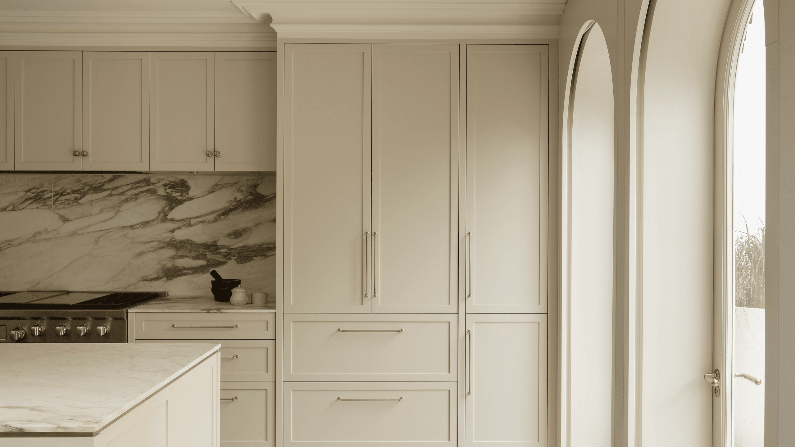 Image may contain: Indoors, Interior Design, Furniture, Floor, Flooring, Closet, and Cupboard