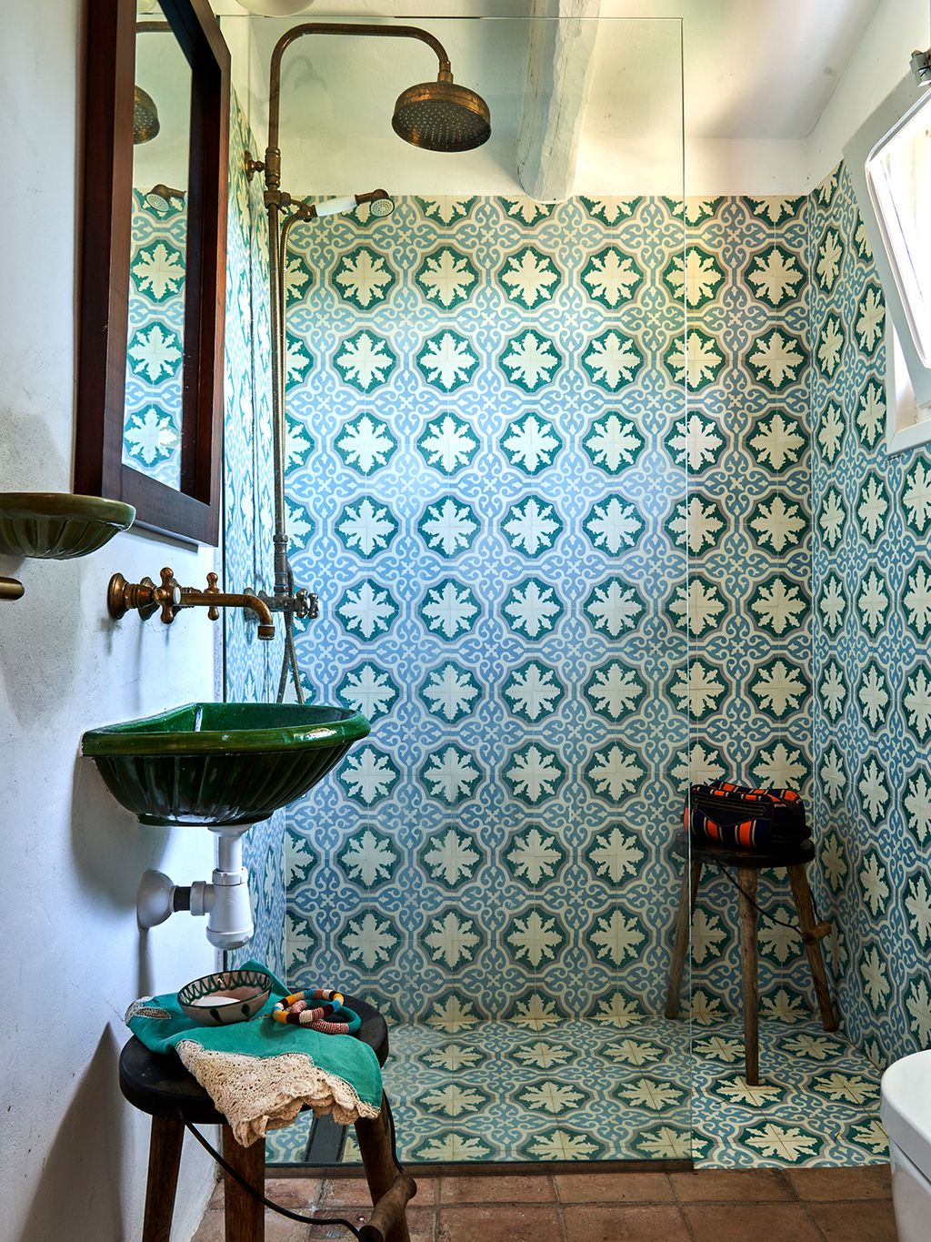 Image may contain Accessories Bag Handbag Indoors Sink Chair and Furniture