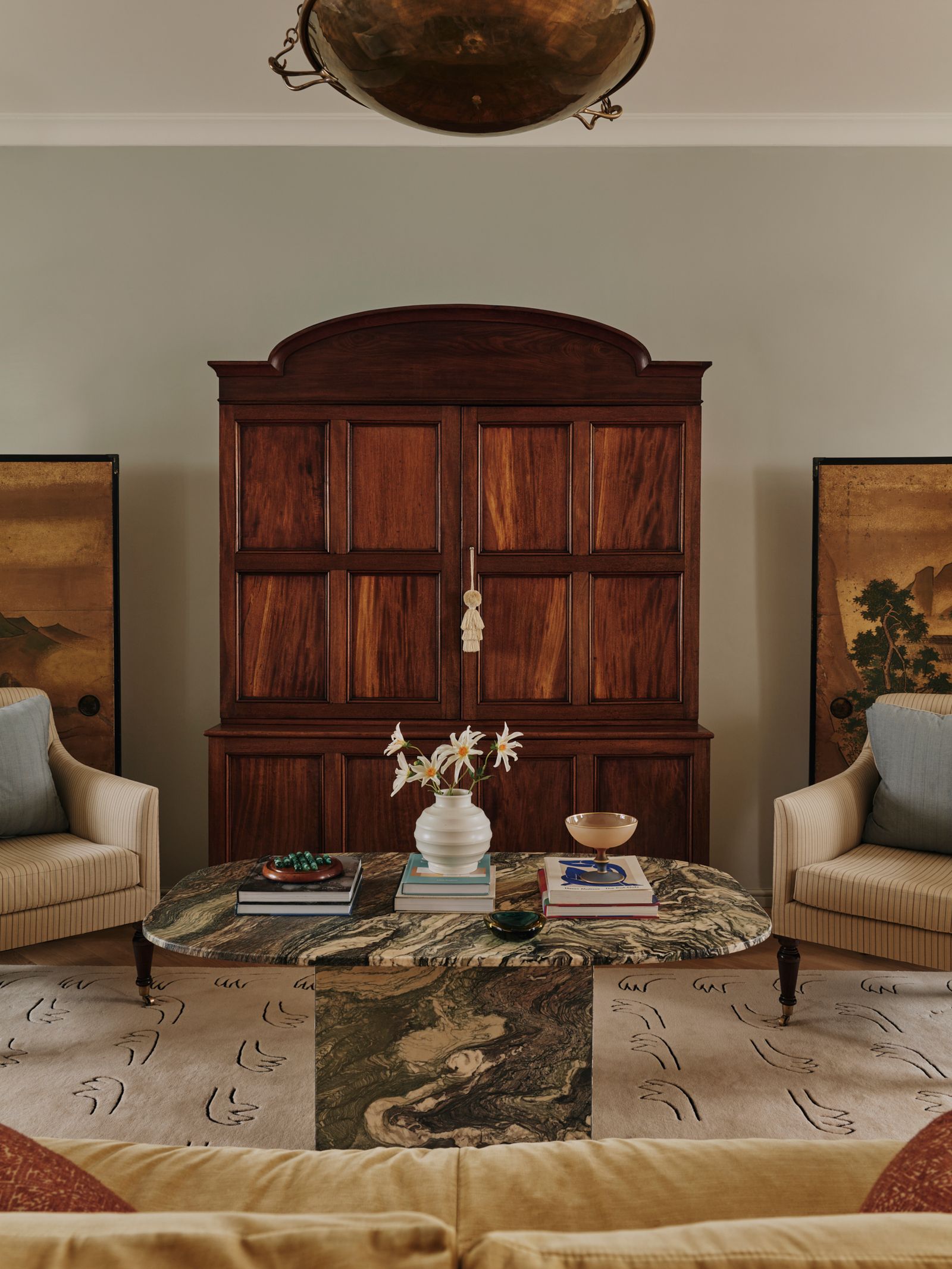 Image may contain Indoors Interior Design Home Decor Architecture Building Furniture Living Room and Room