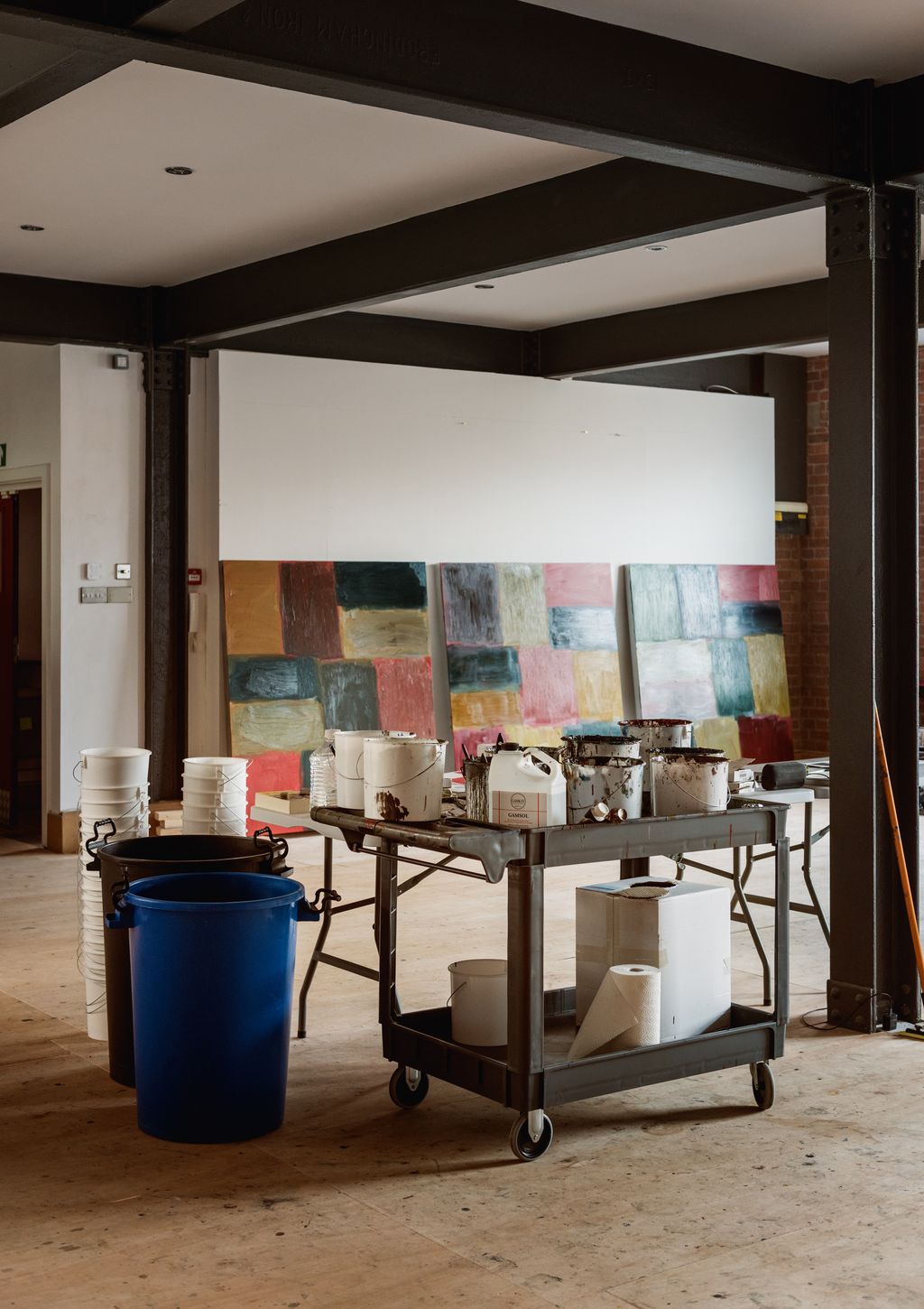 Image may contain Indoors Interior Design Bucket Desk Furniture and Table