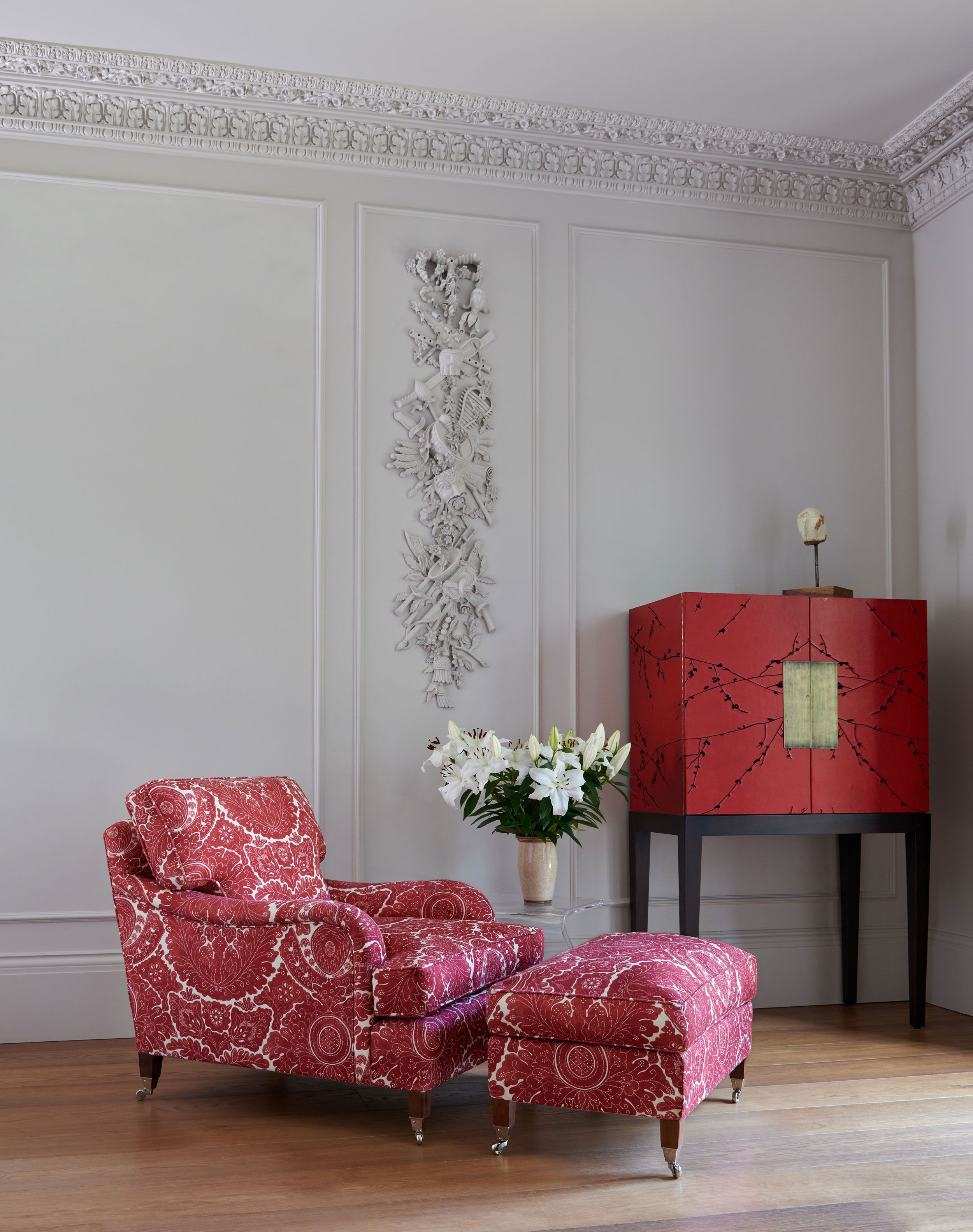 Image may contain: Furniture, and Chair