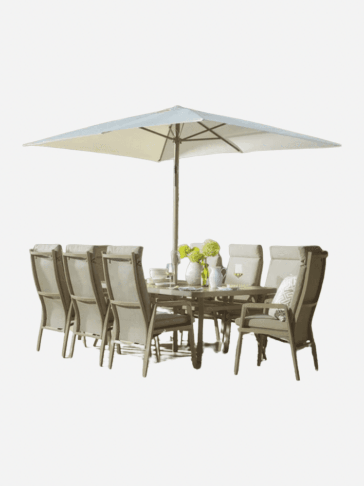 Image may contain: Dining Table, Furniture, Table, Architecture, Building, Dining Room, Indoors, Room, House, and Housing