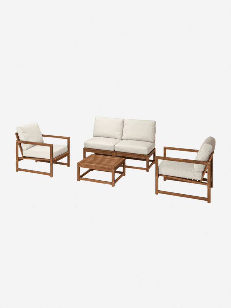 Image may contain: Coffee Table, Furniture, Table, Couch, Chair, and Home Decor