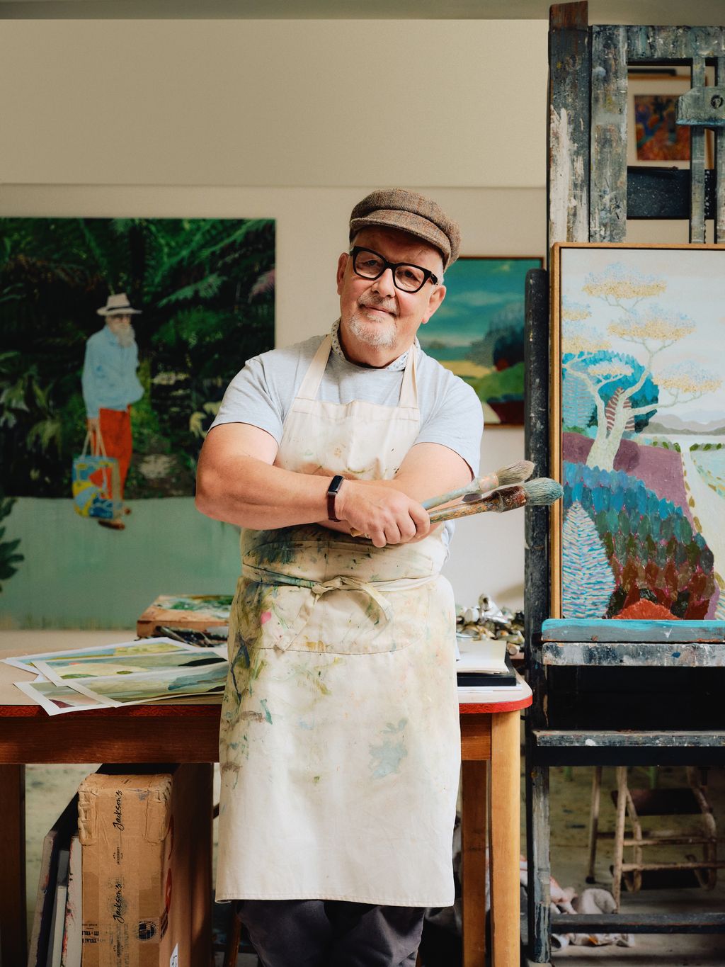 Image may contain Jānis Paukštello Face Head Person Photography Portrait Accessories Glasses Bag Handbag and Adult