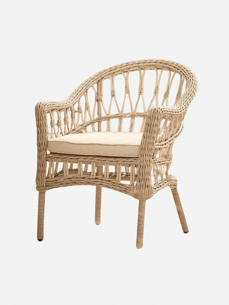 Image may contain: Furniture, Chair, and Bench