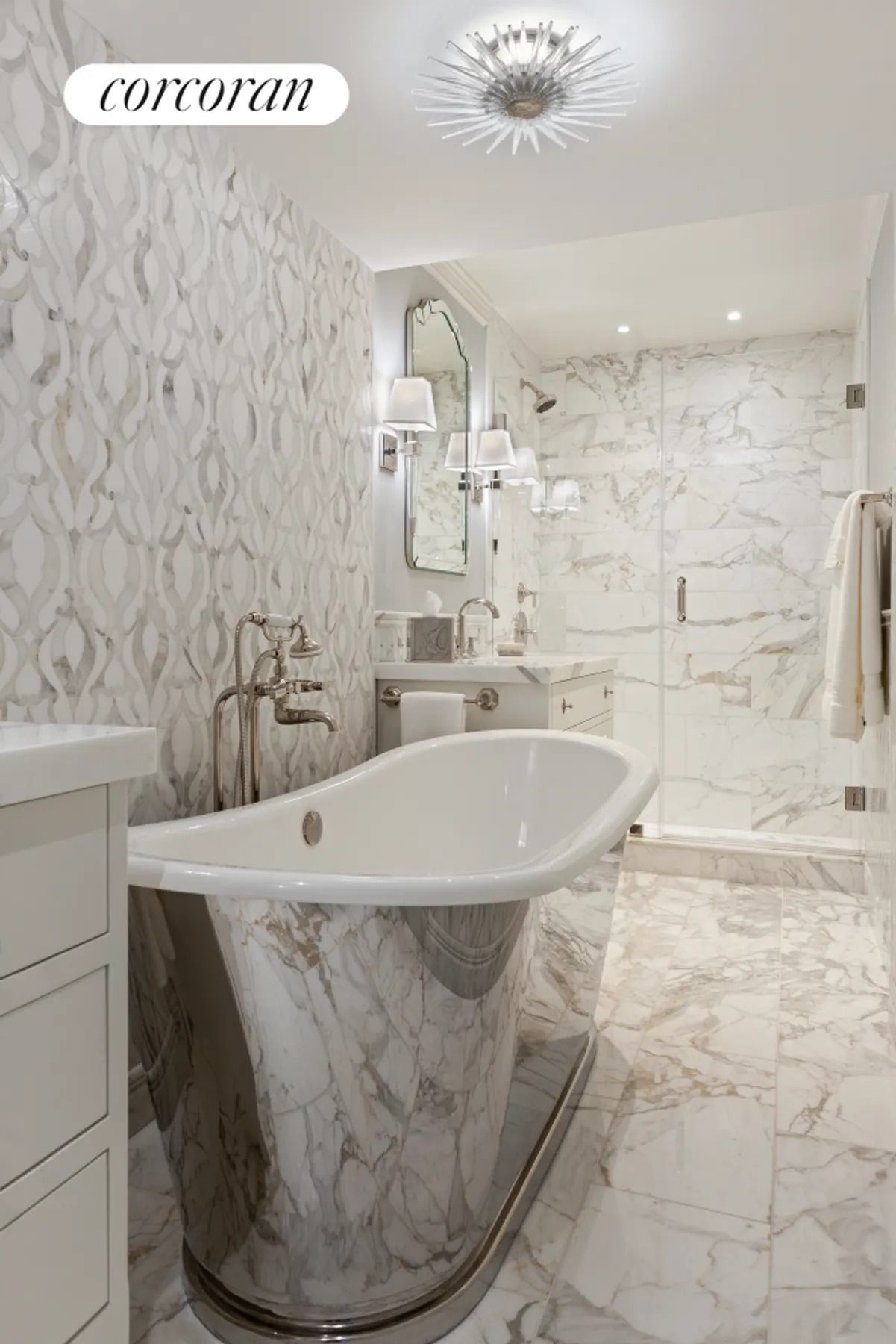 Image may contain Bathing Tub Bathtub Person Indoors and Interior Design