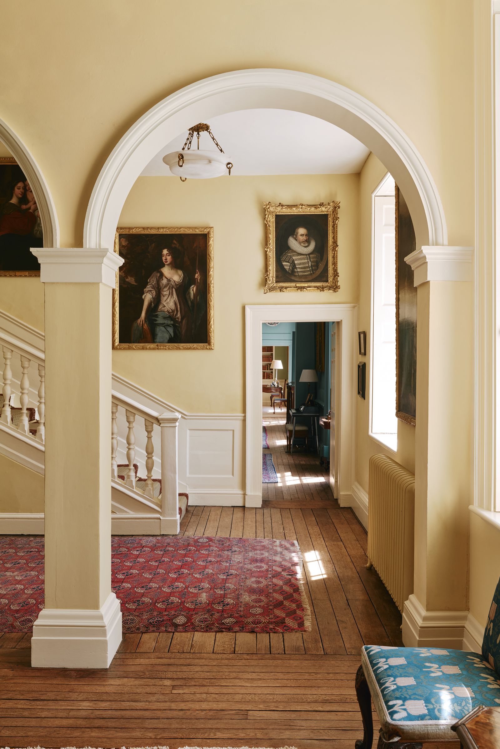 Image may contain John Wilmot 2nd Earl of Rochester Aphra Behn Art Painting Person Lamp Indoors and Arch