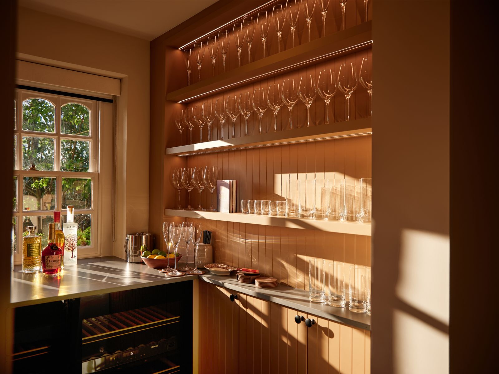 Image may contain Indoors Interior Design Plate Candle and Kitchen