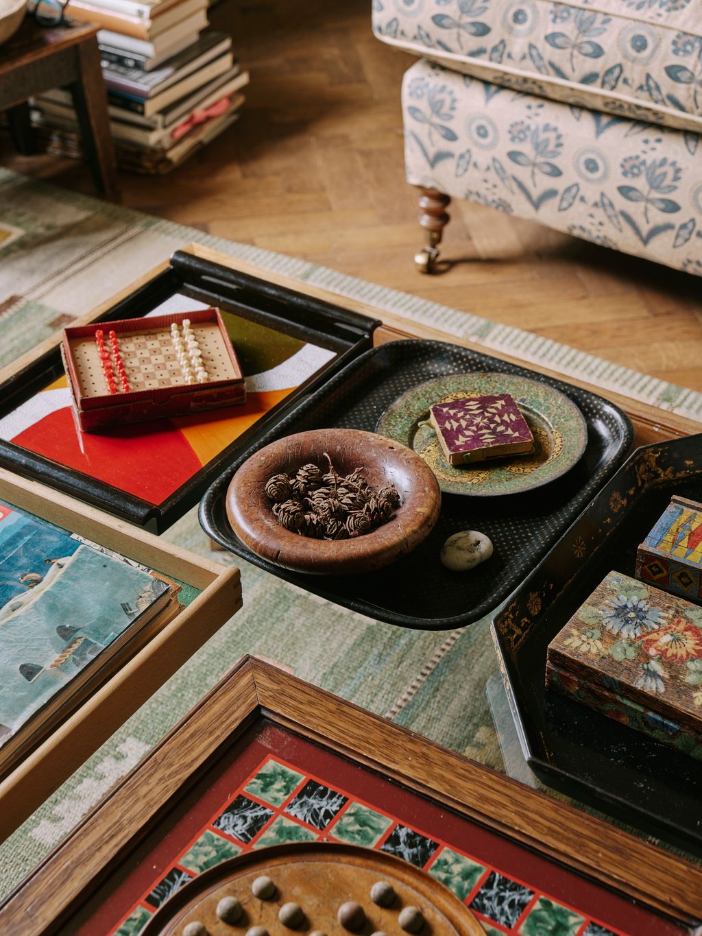 Image may contain Furniture Table Plate Desk Brunch Food Box and Bread