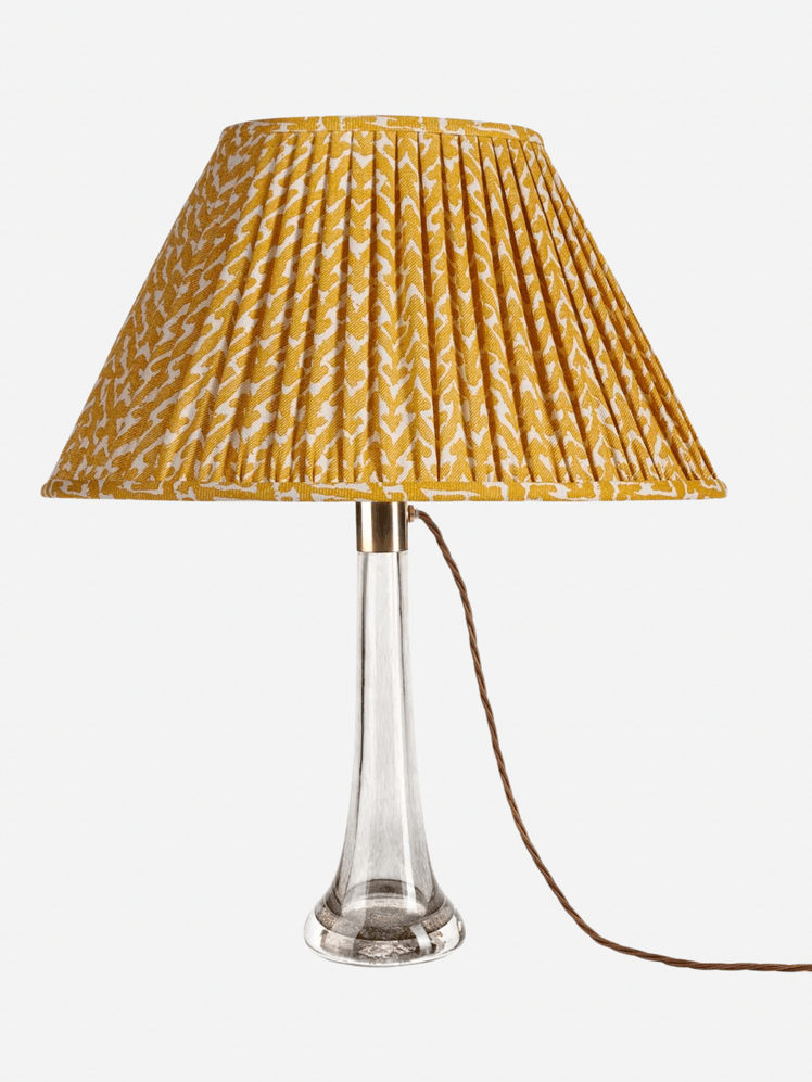 Image may contain: Lamp, Lampshade, and Table Lamp