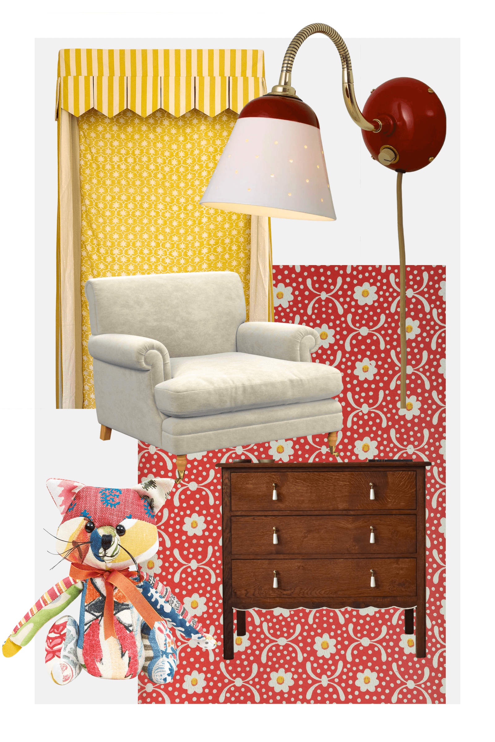 Image may contain Furniture Lamp Drawer Cabinet Chair Toy Indoors Interior Design Home Decor and Table Lamp