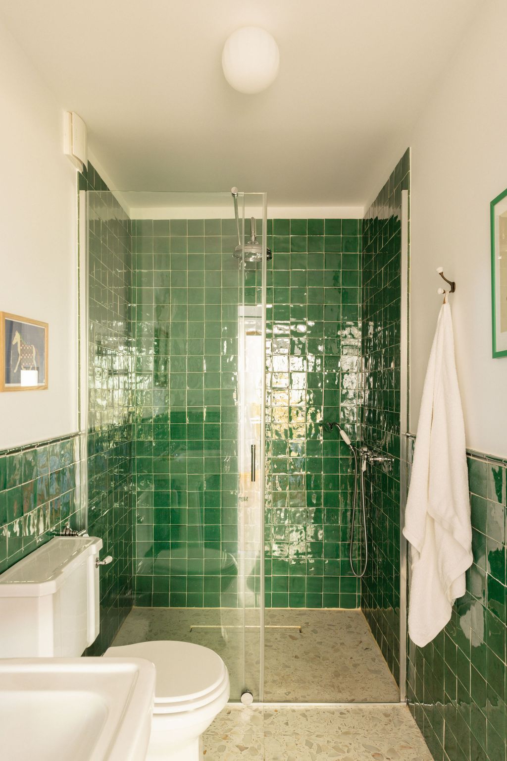 Image may contain Indoors Art Painting Sink Bathroom Room Toilet Bathing Bathtub Person Tub and Shower