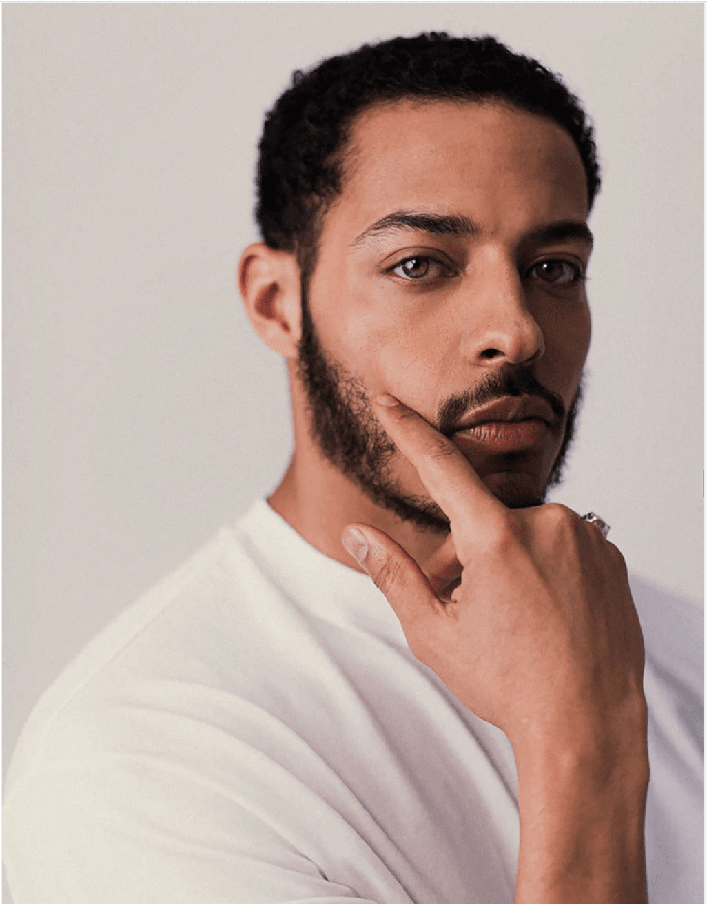 Image may contain Head Person Face Photography Portrait Body Part Neck and Adult