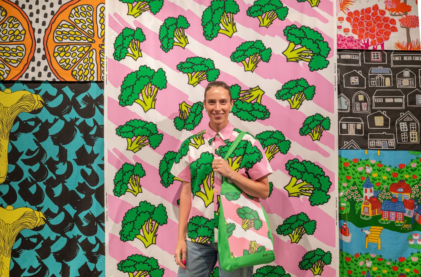 Image may contain Natasha Halevi Adult Person Face Head Photography Portrait Art Accessories Bag and Handbag