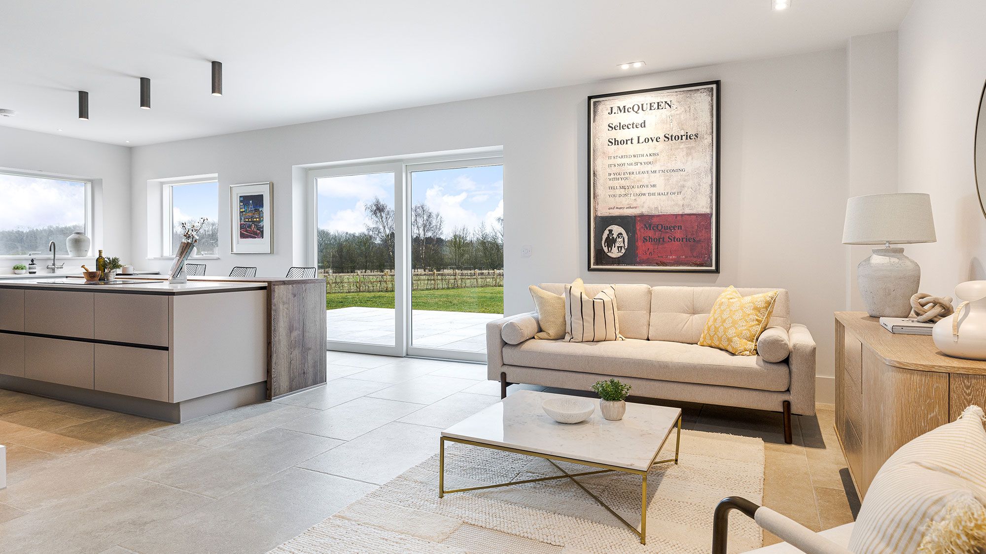 Image may contain: Furniture, Table, Home Decor, Couch, Plant, Coffee Table, Architecture, Building, Indoors, and Living Room