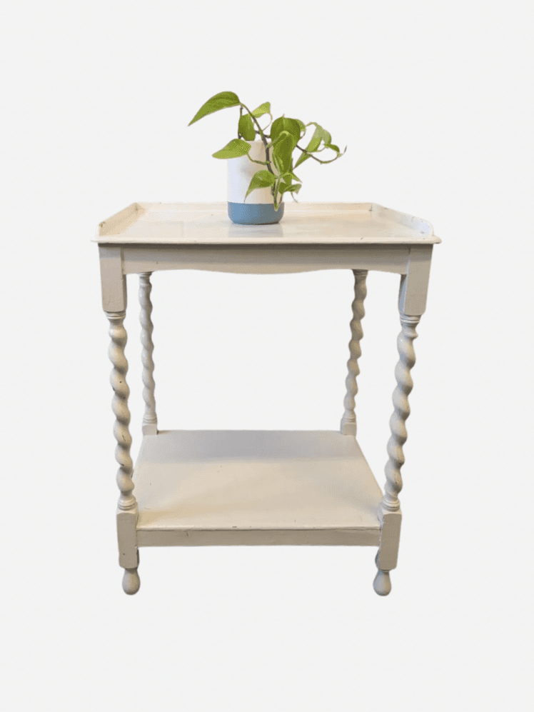 Image may contain Furniture Table Plant Potted Plant Coffee Table Desk Pottery Flower and Flower Arrangement