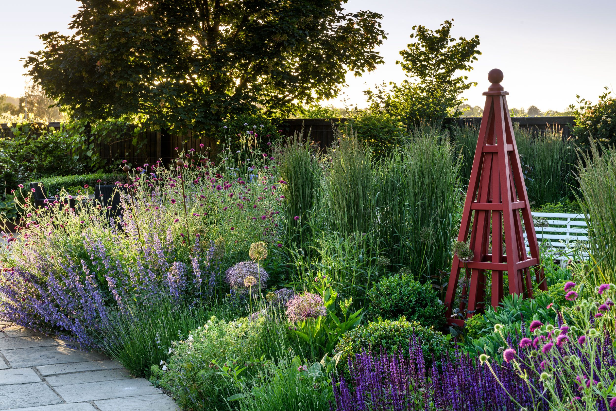 Image may contain: Garden, Nature, Outdoors, Herbal, Herbs, Plant, Vegetation, Grass, Yard, Flower, and Backyard