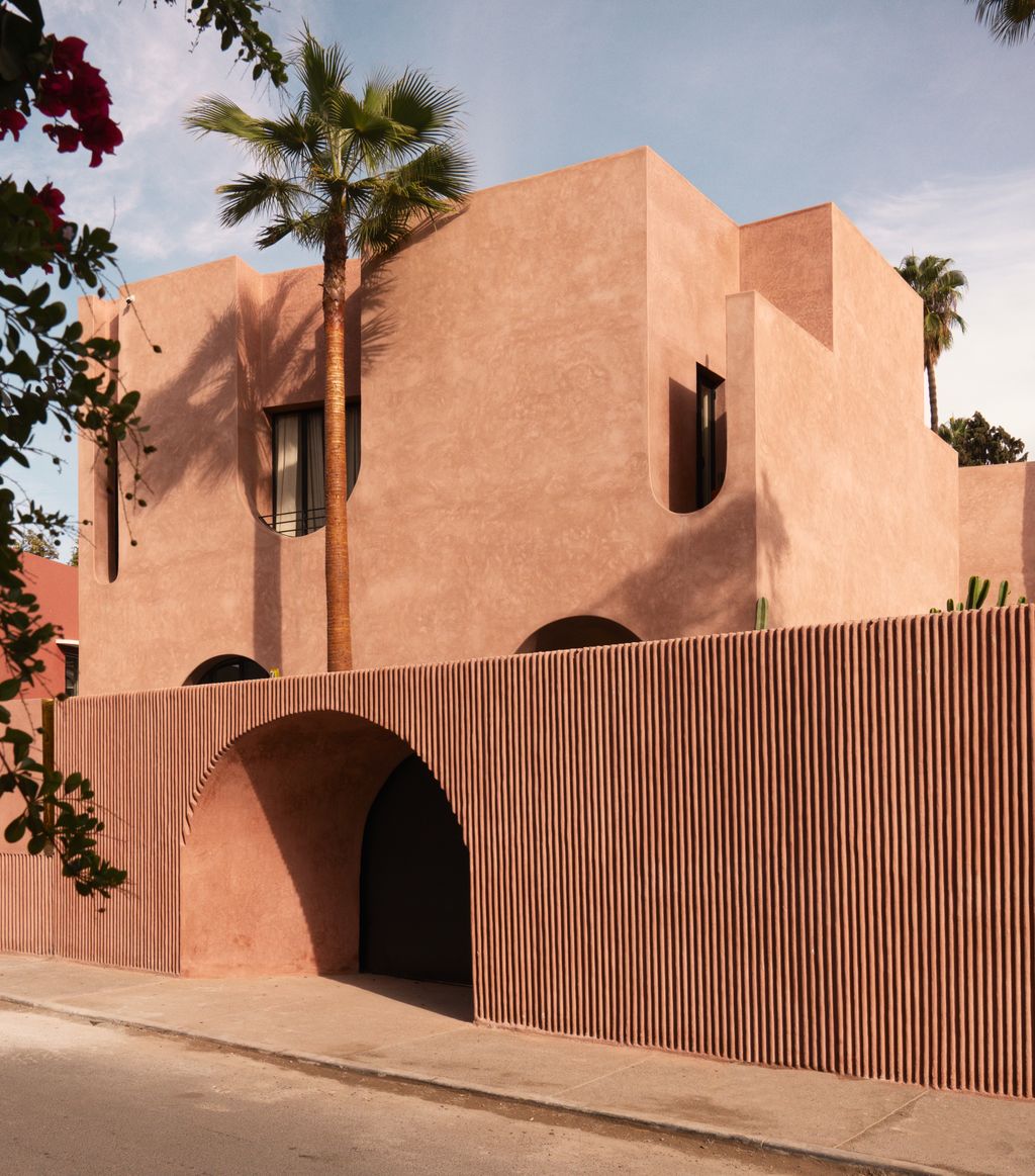Best hotel in Marrakech for impressive interiors.  This spot is all about design the dusty pink façade is instantly...