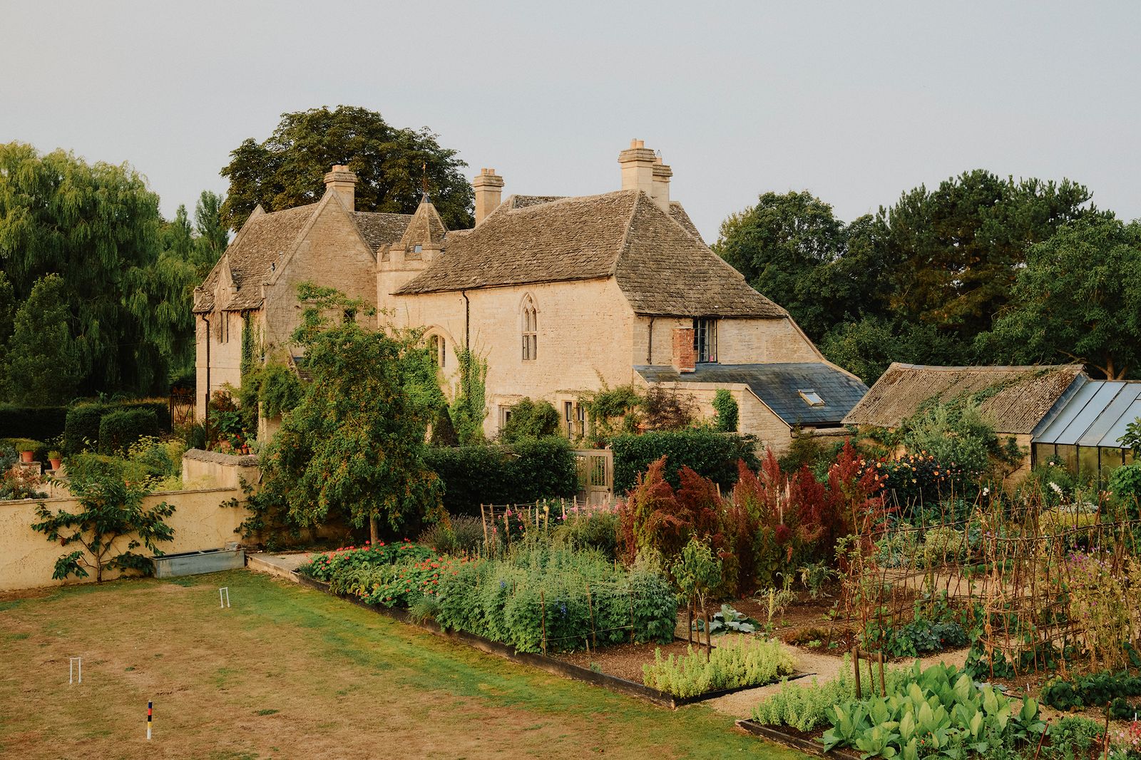 Ham Court Matthew Rice's house in Oxfordshire