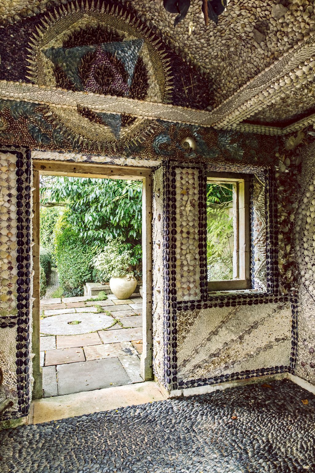 The shell house at Belcombe Court in Wiltshire originally featured in the December 2020 issue of House  Garden was...