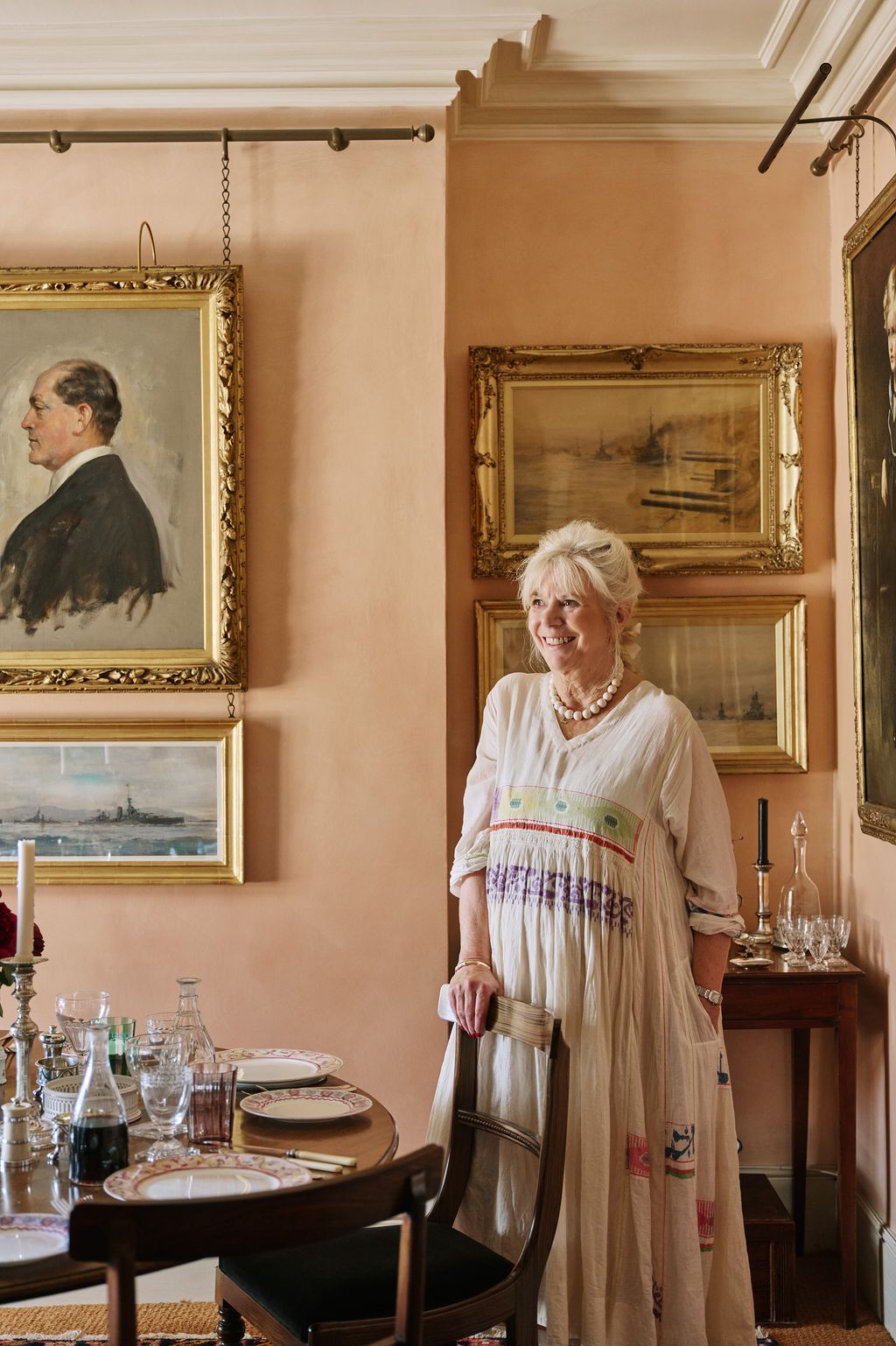 Cindy Leveson at home.