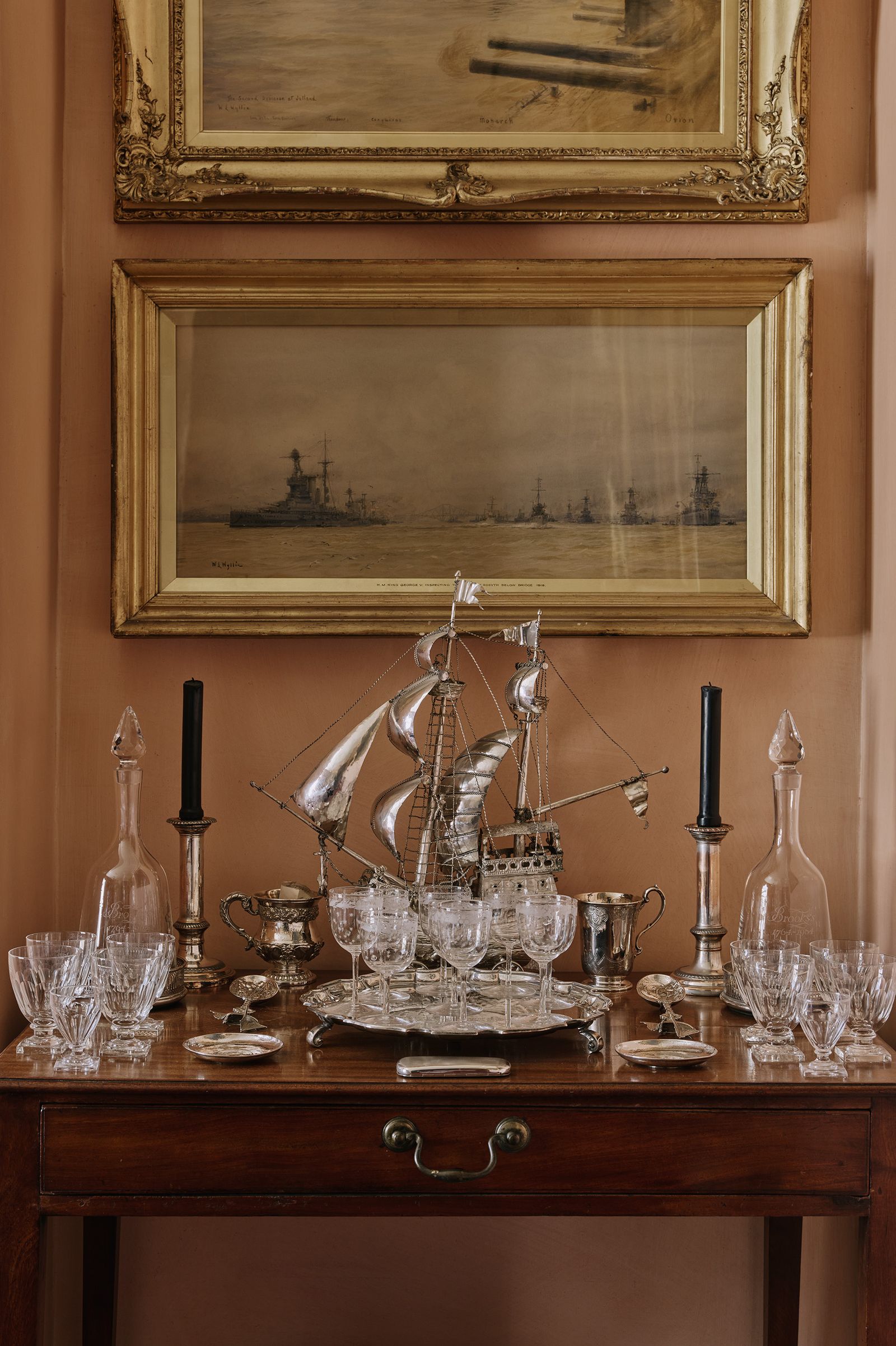 Silver and silvertoned metals are reentering the fold. This impressive collection belongs to the designer Cindy Leveson.